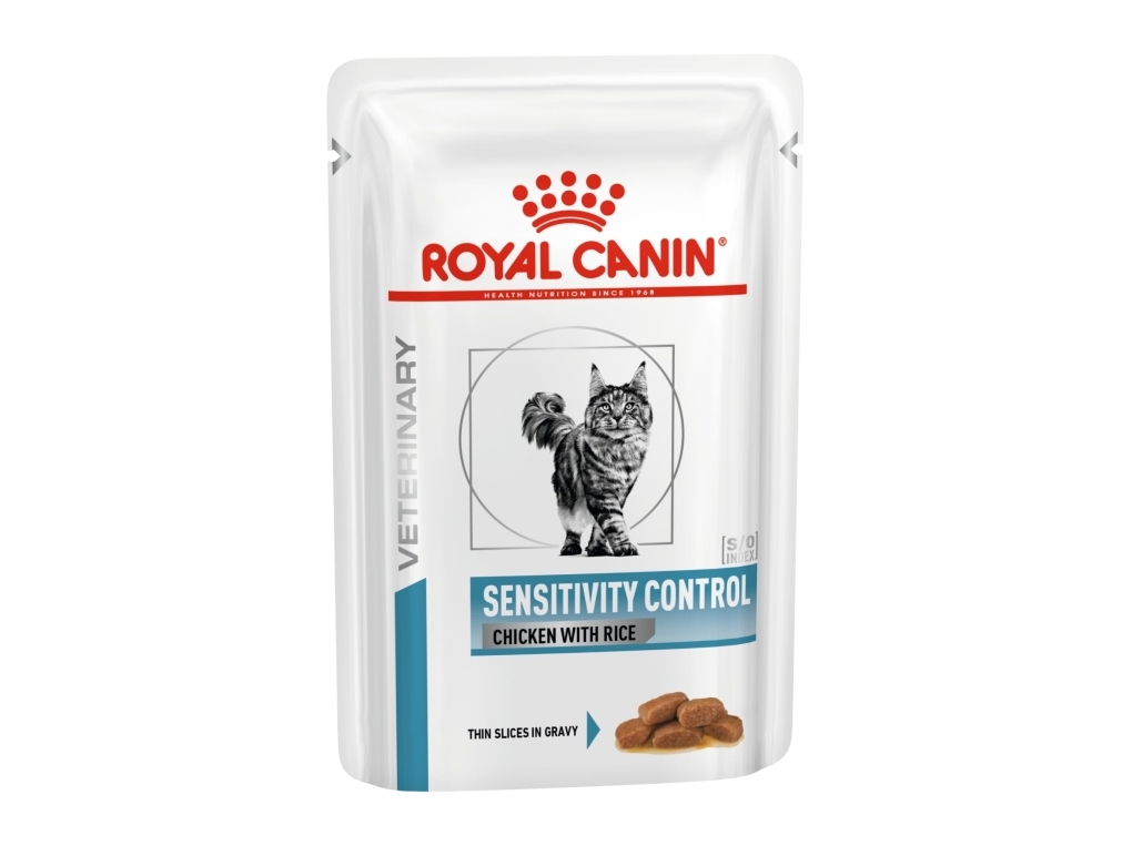 Royal Canin Feline Sensitivity Control Chicken With Rice, Adult (animal), Kyckling, 12x85 g | Sällskapsdjur - Katt - - Blötfoder katt | GameStuff