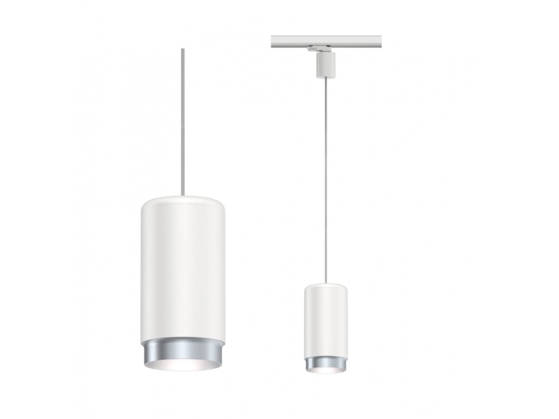 Paulmann Corus, Skinnebelysningsspot, E27, 1 Pære(R ), Led, Hvid
