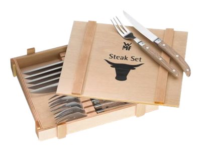 Wmf Ranch - Steakmesser-/Gabelset - 12-Teilig - 24 Cm - Edelstahl