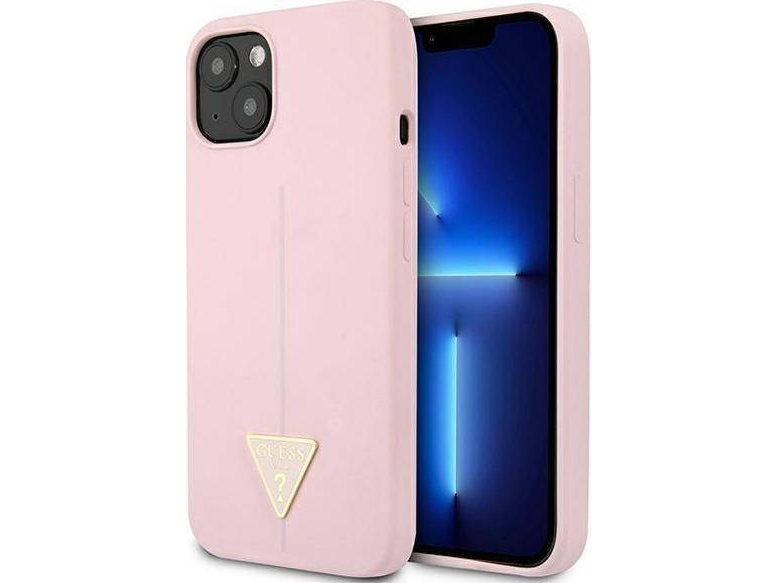 Guess Guhcp13ssltgu Iphone 13 Mini 5,4" Lila/Lila Hardcase Silikon-Dreieck