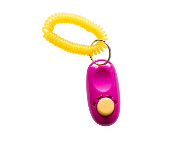 Active Canis Clicker Mit Spiralarmband, Sortiert