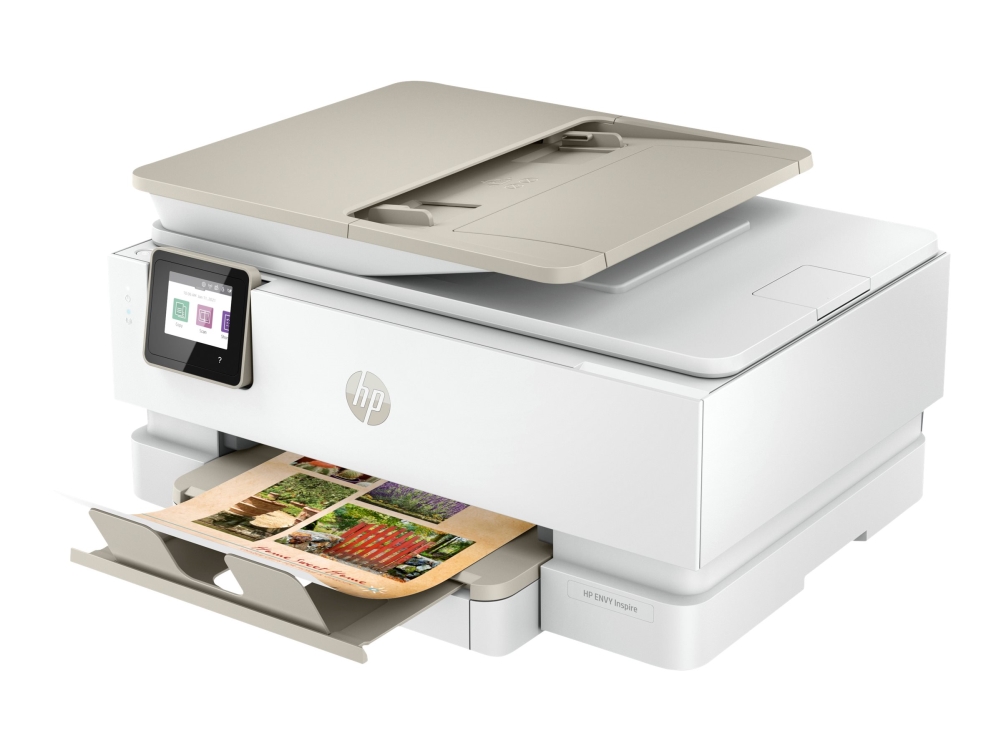 HP Inspire 7920e All-in-One - Multifunktionsprinter - farve blækprinter - 216 x 297 mm - A4/Legal (medie) - til 13 spm (kopiering) - op til 15 spm (udskriver) -