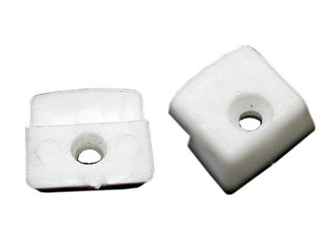 Rejs Mirrors Holder White 10Pcs