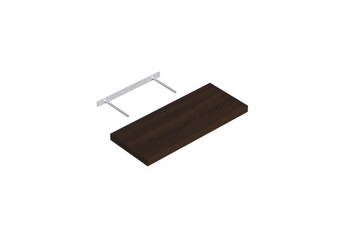 Velano Floating Shelf Wenge Fs 60/24 We 595X235