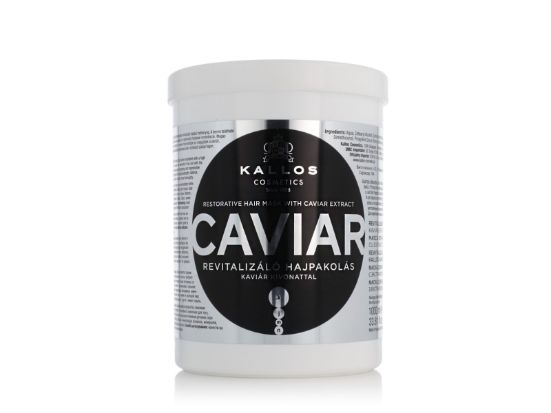 Kallos Caviar Restorative Hair Mask With Caviar Extract - 1000Ml