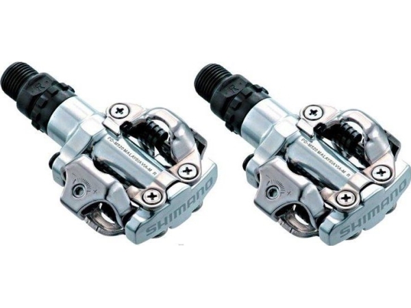 Shimano Pd-M520 Spd-Pedale + Sm-Sh51 Cleats, Silber