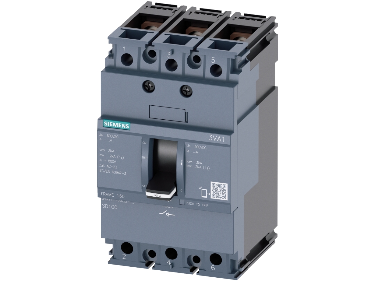 Siemens 3VA1110-1AA32-0AA0, Flerfarvet, 897 g