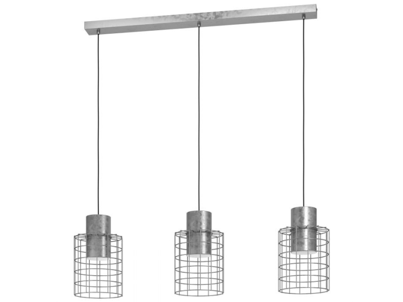 Eglo Milligan Langbord 3Xe27 L930 Zink