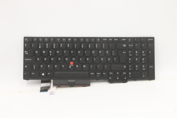 Lite-On - Notebooks Udskiftningstastatur - Svensk/Finsk - For Thinkpad L15 Gen 1 20U7, 20U8