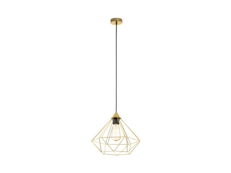 EGLO TARBES pendel, Ø325 mm, børstet messing