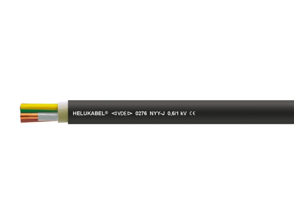 HELUKABEL 32044, Lågspänningskabel, Svart, Koppar, 1.5 mm ², 58 kg/km, -5 - 50 ° C | Installationskablar | GameStuff