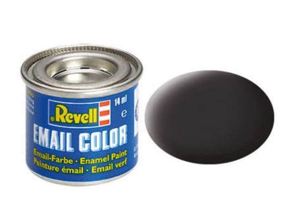 Emalj 14 ml. tar black, matt | Hobby - Färg oljebaserad - Burkar | GameStuff