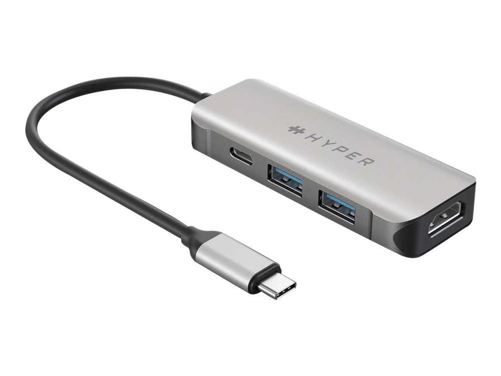 Hyperdrive 4-In-1 Usb-C Hub - Dockingstation - Usb-C - Hdmi