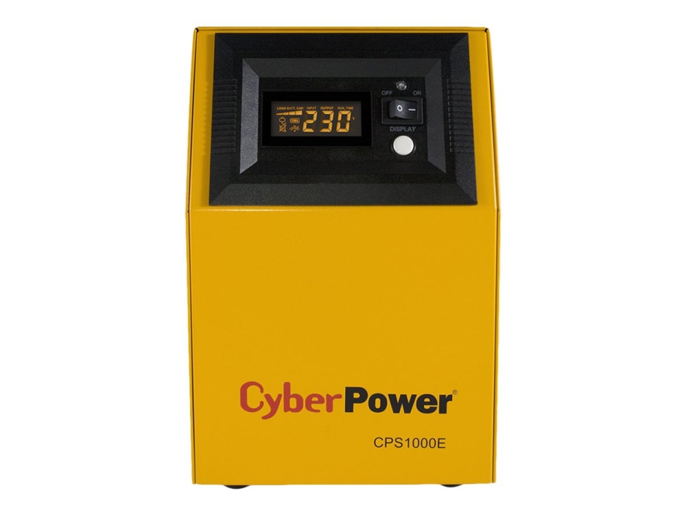 Cyberpower Cps1000e - Ups - Ac 220/230/240 V - 700 Watt - 1000 Va - Uden Batteri - Output-Stikforbindelser: 2 - Gul