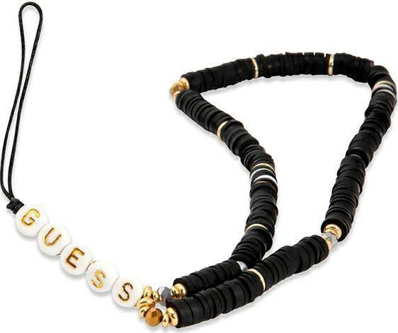 Guess Guess Anhänger Gustpeark Phone Strap Black/Black Heishi Beads
