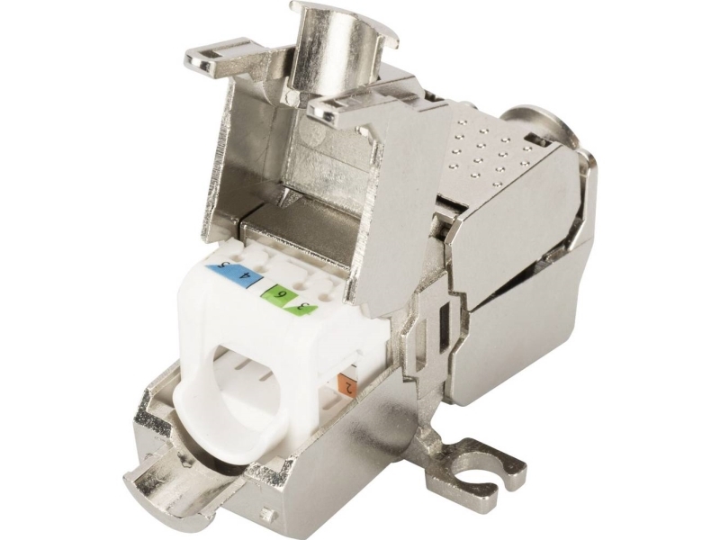 Digitus Dn-93909, Rj-45, Metallic, Cat6a, Nikkel, Zink, -10 - 60 °C