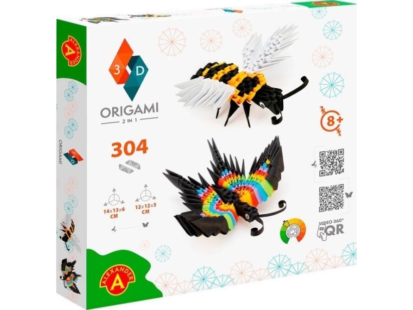 Alexander Origami 3D 2In1 Sommerfugl, Bi 2566 Alexander