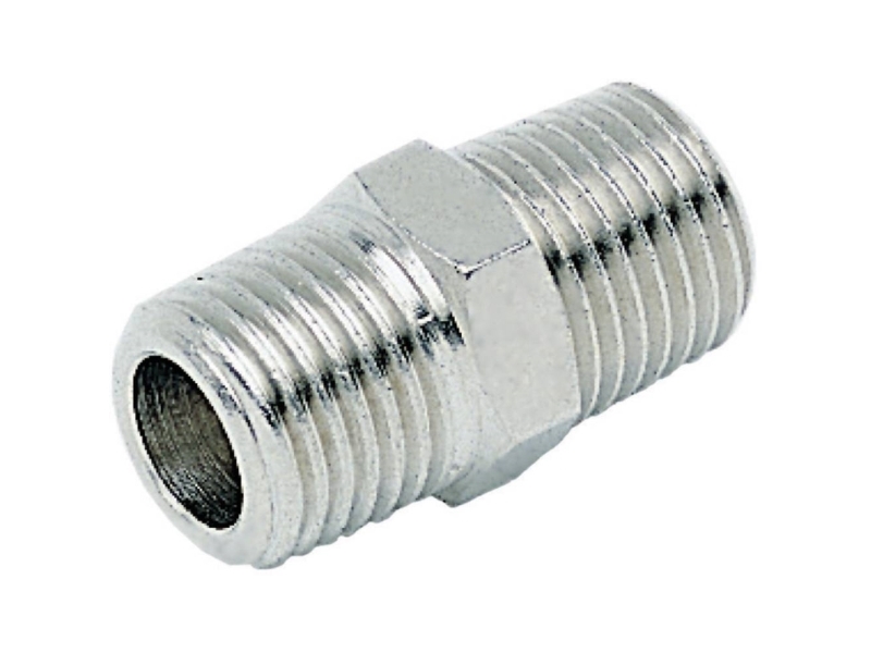Ich Gerader Stecker 20004 Außengewinde: R3/8, R3/8 1 St