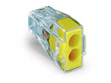 Wago 773-102, 1 kpl, Keltainen, 0 - 60 °C, 9,2 mm, 19,5 mm, 13,1 mm