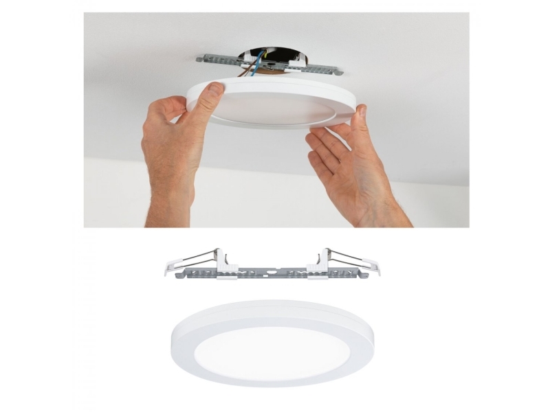 Paulmann 2in1 Cover-it, Rund, Vit, Plast, IP20, II, 19 W | Belysning - Inomhusbelysning - Taklampa & Pendellampa | GameStuff