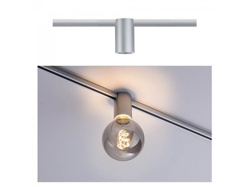 Paulmann Socket Loftsbelysning URail E27 Krom (mat)