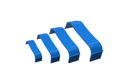 T75 rørbøjle - 74x56 mm, Blå RAL 5015 | Ventilation & Klimat - Värmepumpar - Tillbehör till värmepumpar | GameStuff