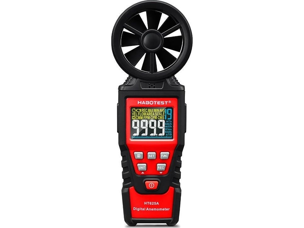 Habotest HT625A digital vindhastighedsmåler anemometer