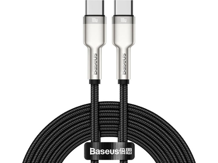 Baseus 6953156202368, 2 M, Usb C, Usb C, Usb 2.0, 0,48 Gbit/Sek., Sort