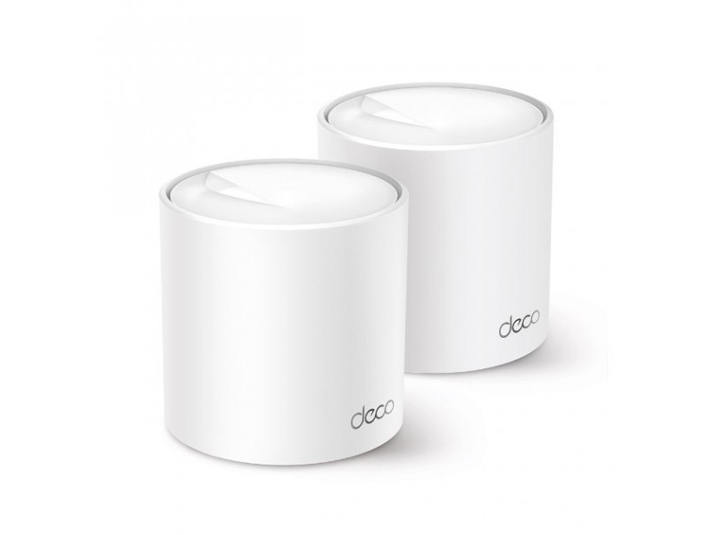 Tp-Link Deco X50 (2-Pack), Hvid, Intern, Ce: <20 Dbm (2.4 Ghz) <23 Dbm (5 Ghz) Fcc: <30 Dbm (2.4 Ghz) <30 Dbm (5 Ghz), Dual-Band (2,4 Ghz / 5 Ghz), W
