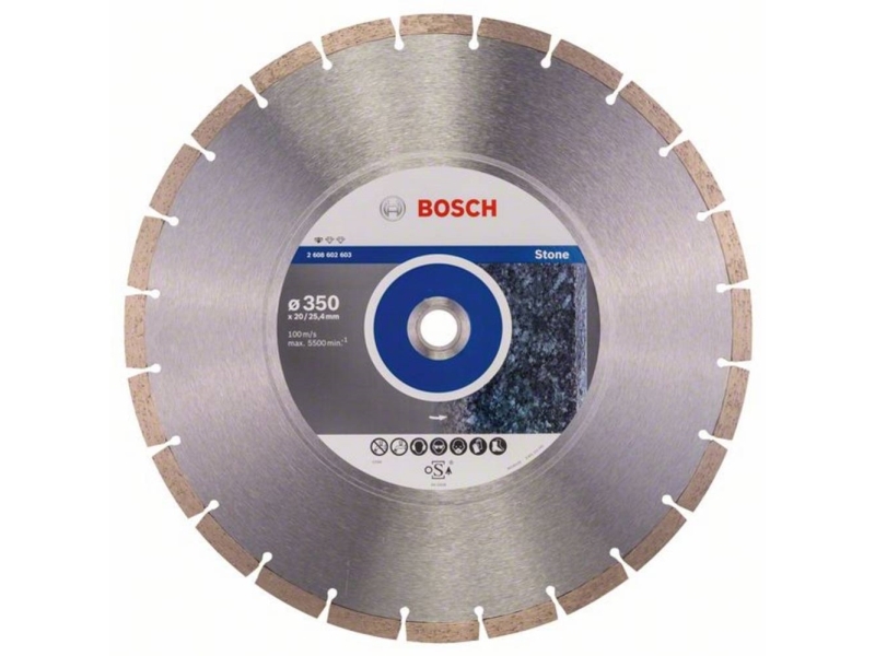 Bosch Standard Diamantklinge til Sten - 350 x 20/25.4mm