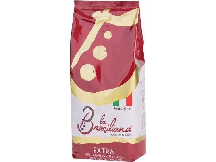 Kawa Ziarnista La Brasiliana Oro Rosso Extra 1 Kg