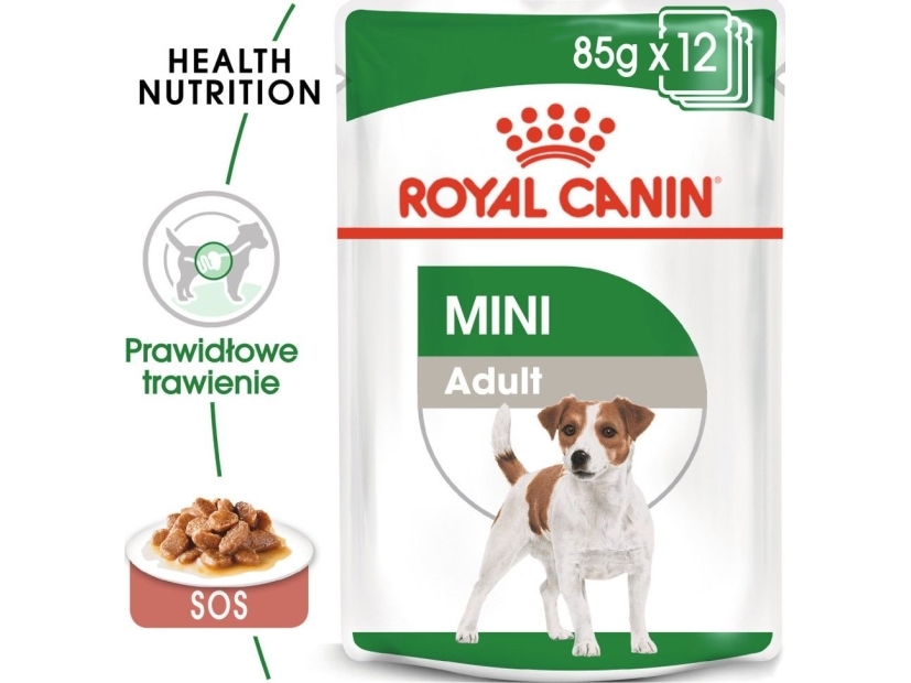 Royal Canin Karma Royal Canin Shn Mini Adult W Sosie 12X85g