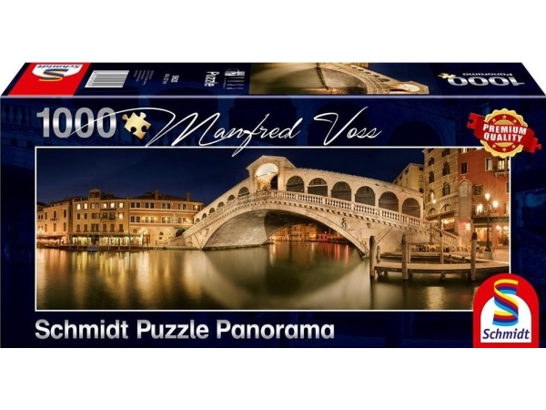 Schmidt Games Rialto Bridge, 1000 Stk., By, 12 År