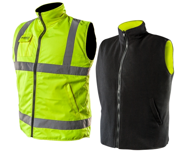 Neo Dobbeltsidig reflekterende arbeidsvest XL 81-520-XL