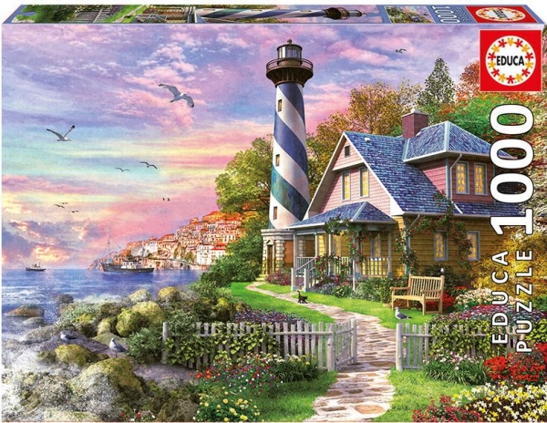 Educa 1000 Lighthouse At Rock Bay
