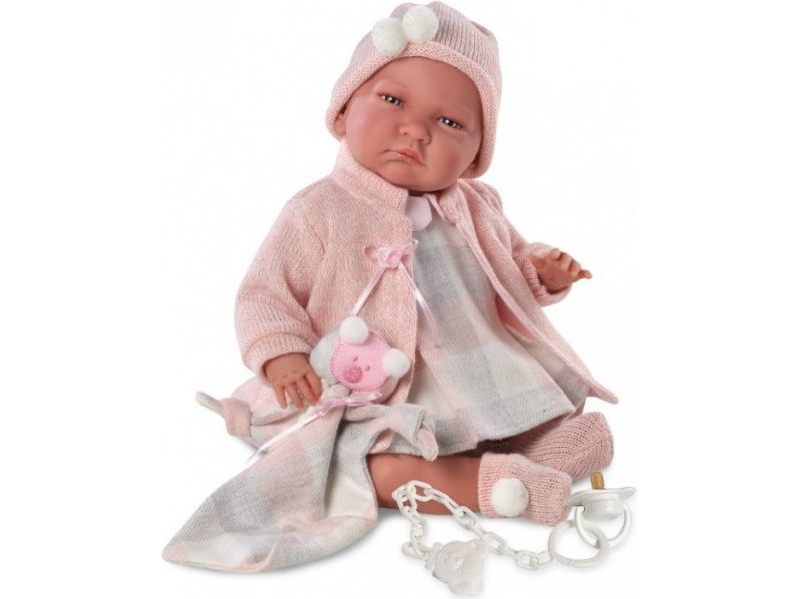 Llorens Baby Lala In Einem Eleganten Anzug, Weinend (74012)