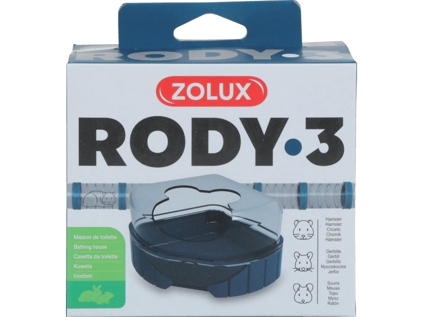 Zolux Rody3 Toilet, Blue Color