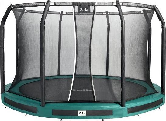 Salta Premium Ground Combo Gartentrampolin Mit Innennetz 13 Ft 396 Cm