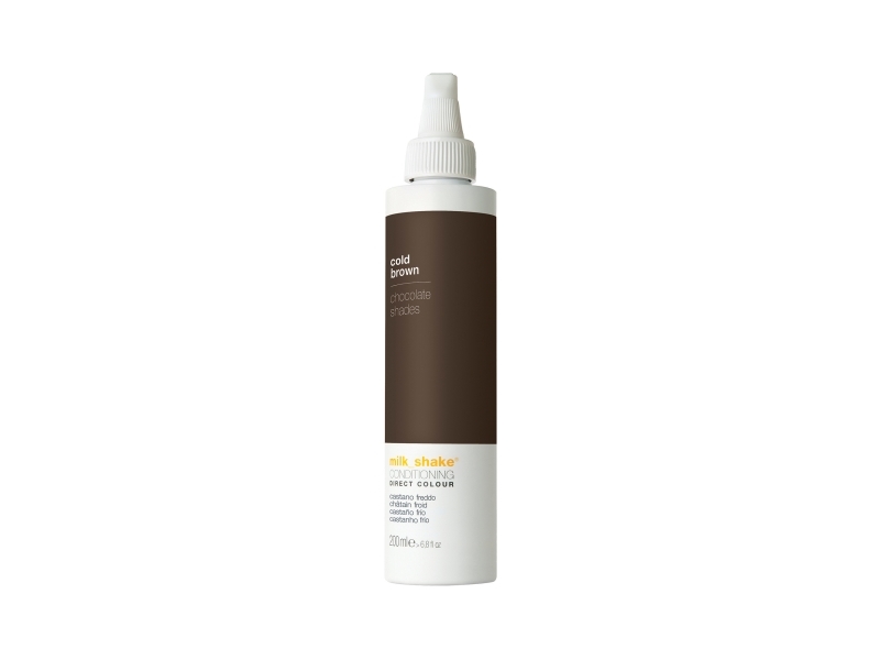 Milk Shake, Direct Colour, Ammonia-Free, Hair Colour Conditioner, Cold Brown, 200 Ml