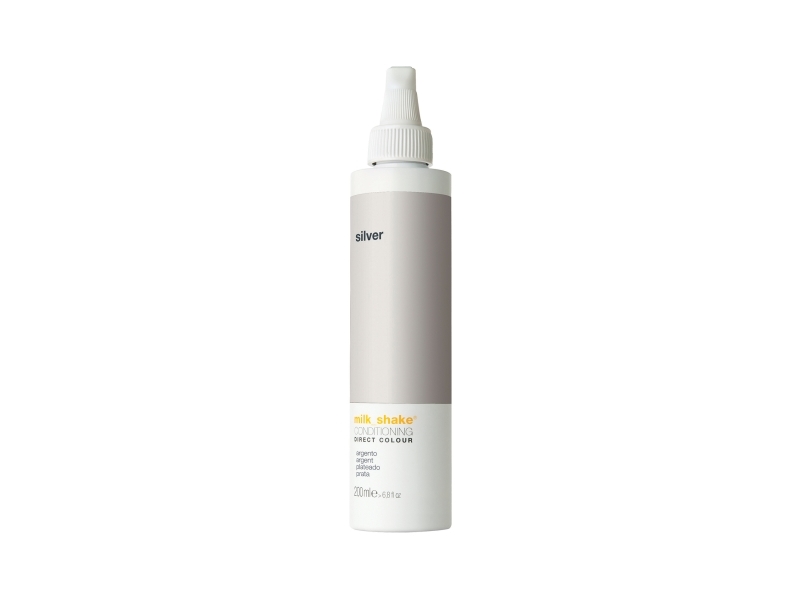 Milk Shake, Direct Colour, Ammonia-Free, Hair Colour Conditioner, Silver, 100 Ml