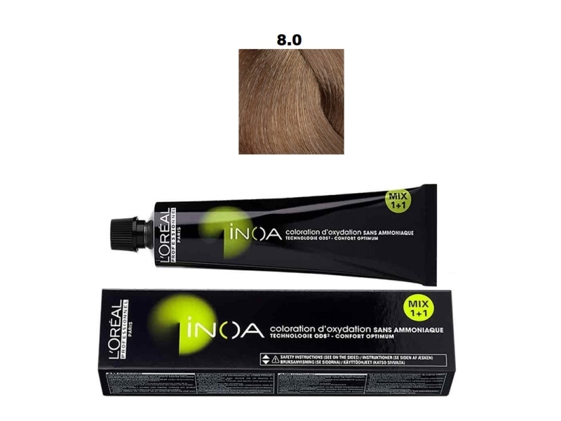 L´Oréal Professionnel Inoa Color 8.0 60 g