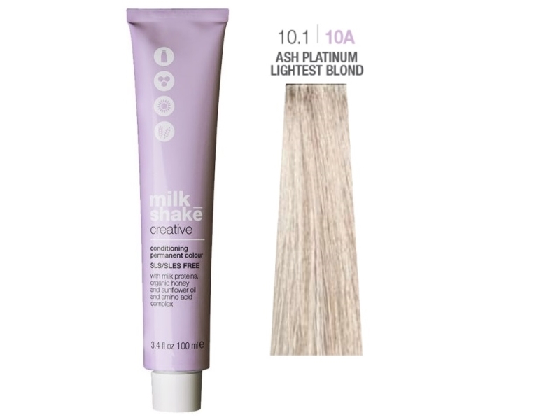 Milk_Shake 10.1 Permanent Coloration In Platinum Light Blonde 100Ml