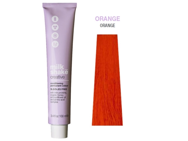 Permanent Orange Hair Colour 100Ml
