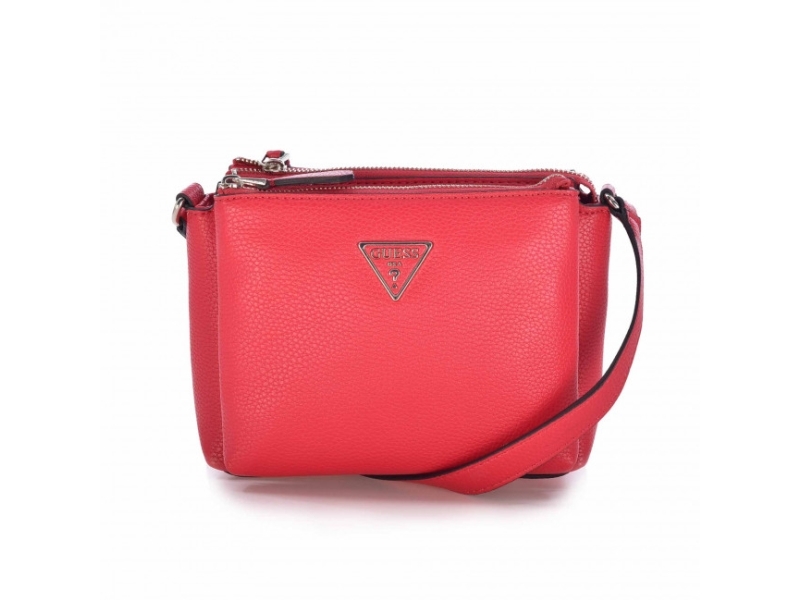 Guess Guess, Becca, Leather, Crossbody Bag, Red, For Women For Women