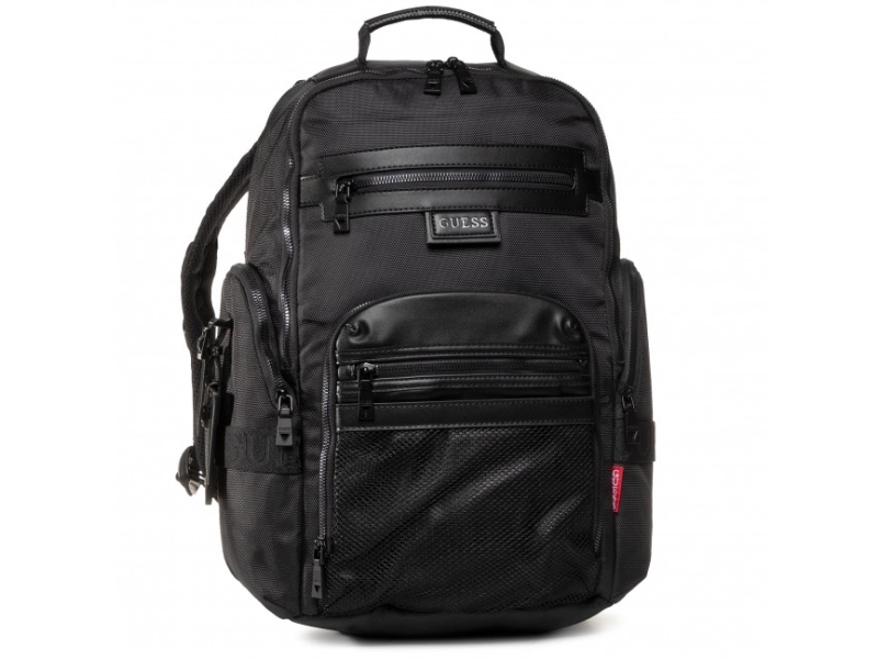 Guess Guess Dan Backpack Black Multifunctional For Men For Men