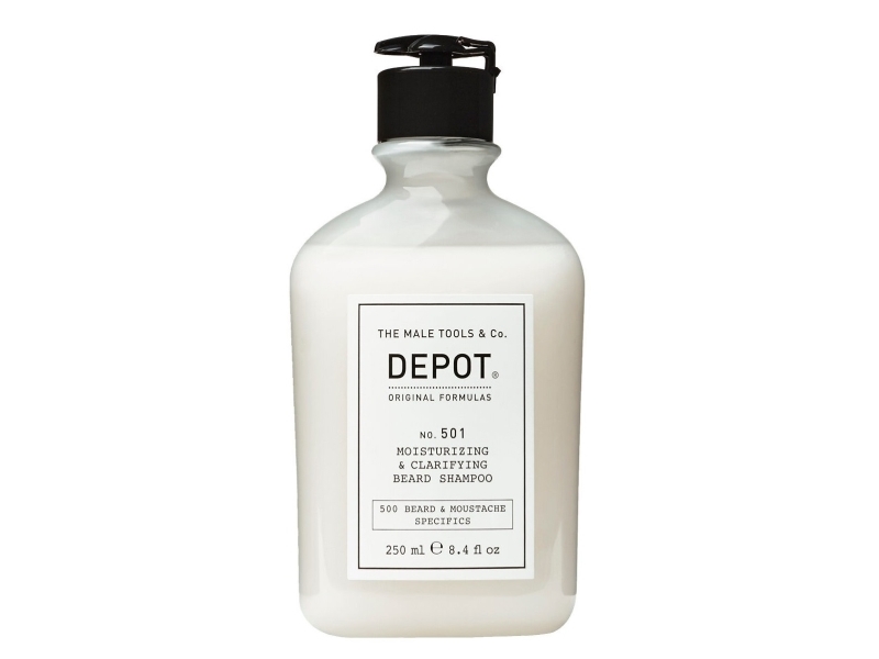 Depot - The Male Tools & Co. Moisturizing & Clarifying Beard Shampoo, No. 501, 250 ml.