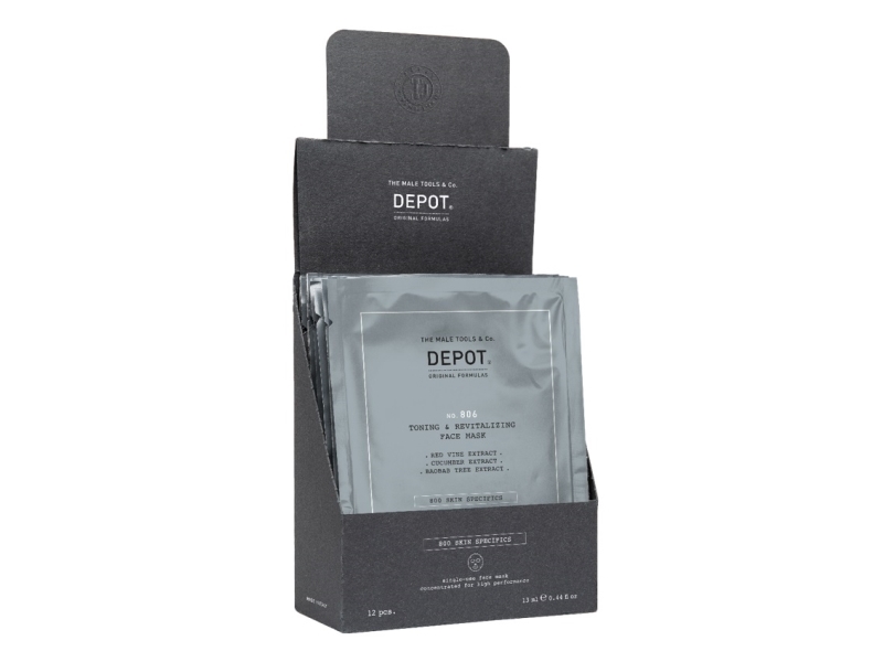 Depot 806 Toning & Revitalizing Face Mask For Men