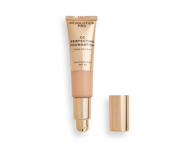 Makeup Revolution Revolution Pro Cc Perfecting Foundation Spf 30 (Til Tør Til Kombineret Hud) 26 Ml