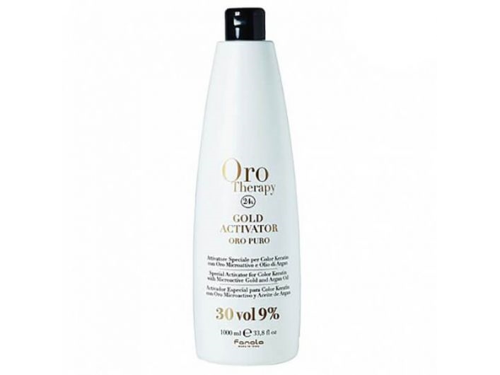 Fanola Oro Therapy 24K Gold Activator Oro Puro 9% 30 Vol. 1000 Ml