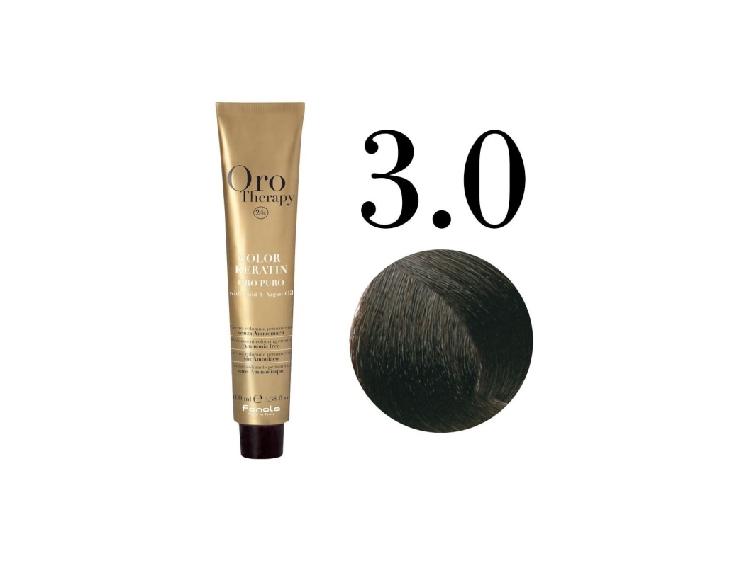 Fanola Oro Therapy Color Keratin Oro Puro 3.0 100 Ml